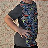 Detské oblečenie - Dětské triko Autá vel.98 až 134 - 14416835_