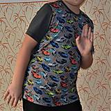 Detské oblečenie - Dětské triko Autá vel. 140 až 164 - 14416999_