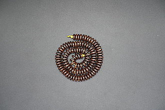 Korálky - Kokosový orech/32cm (disk) I (8 x 2,5-3mm) - 14417841_