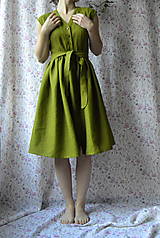 Šaty - Ľanové šaty Florere - 14418883_