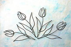 Dekorácie - tulipán III * 18 cm - 14416702_