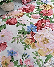 Úžitkový textil - Štóla (Kvetinová 43 x 65) - 14422054_