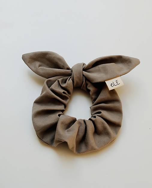 Ozdoby do vlasov - Scrunchie 'eLE' - 14422550_