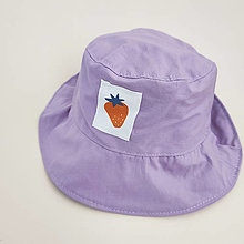 Detské čiapky - MIJANI Bavlnený klobúk - svetlofialový - 14425012_