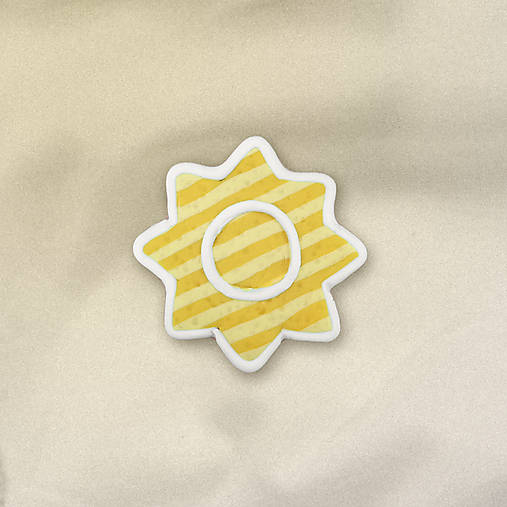 Brošne - Brošňa pásikavá každé ročné obdobie (leto (slnko)) - 14426764_