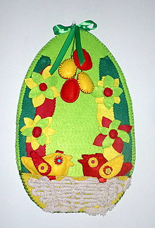 Dekorácie - Veľkonočné vajce - dekorácia - 14433832_