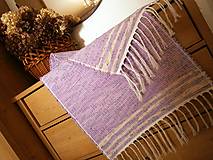 Úžitkový textil - tkany koberec orgovanovy - 14434974_