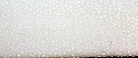 Textil - Bavlnená látka L268-L269 (L268-smotanová s lístočkami) - 14435513_
