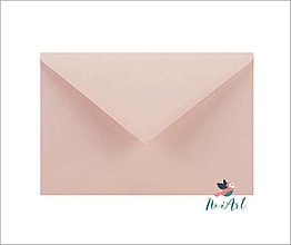 Papier - Obálka ružová nude C6 - 14441371_
