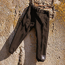 Detské oblečenie - Softshellové nohavice - basic black - 14440726_