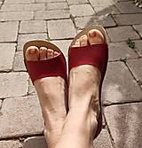 Ponožky, pančuchy, obuv - Kožene barefoot sandálky- uvádzacia cena, potom bude cena 75eur - 14440163_