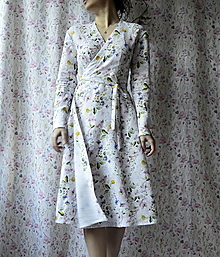 Šaty - Ľanové šaty Floris - 14440794_