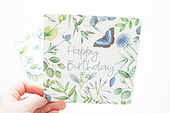 Papier - Pohľadnica "Happy Birthday" - 14442131_