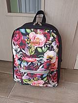 Batohy - Kvetovany ruksak výpredaj! - 14443691_