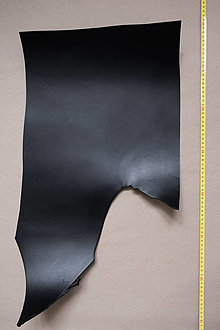 Suroviny - Zbytková hladenica čierna 2-2,5mm (kus č. 7) - 14443953_