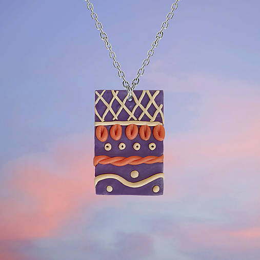 Náhrdelníky - ZĽAVA 35% Čačanko - prívesok - 14443394_