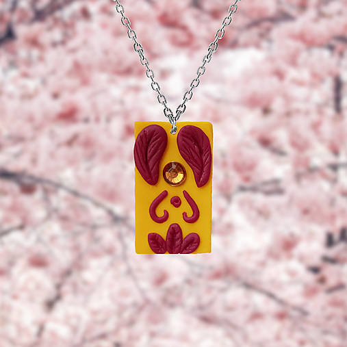 Náhrdelníky - ZĽAVA 35% Čo to kvitne - prívesok - 14443429_