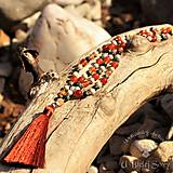 Náhrdelníky - Meditačné koráliky JAPA MALA 108 Ochrana - 14447836_