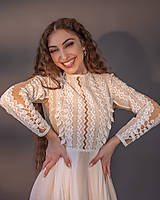 Šaty - Svadobné šaty z bavlnenej krajky - 14446248_