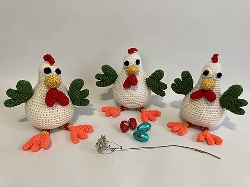 Dekorácie - sliepočky  - 14448297_