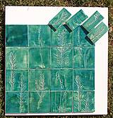Dekorácie - Keramické kachličky- zelené bylinky - 14448931_