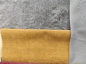 Textil - VLNIENKA prehoz na sedačku, denný prehoz, podložky na gauč na mieru Velvet Grey a Concé - 14449797_