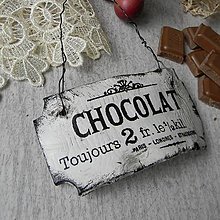 Dekorácie - Každý deň čokoláda!! - dekorácia - 14449769_