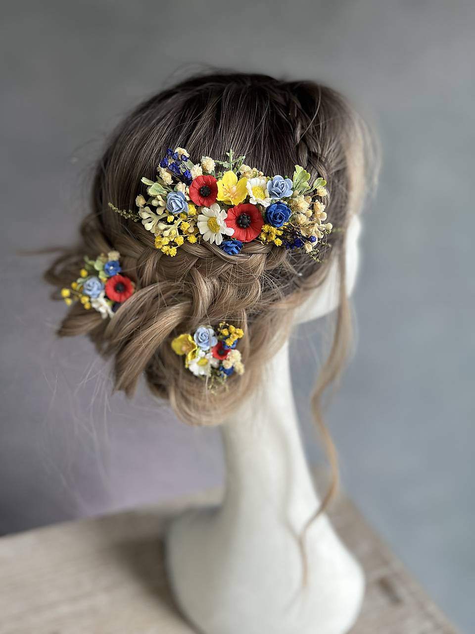 Kvetinový set "slnko na lúke" - aj samostatne 