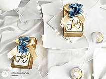 Darčeky pre svadobčanov - Svadobné krabičky Destiny - 14450960_