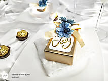 Darčeky pre svadobčanov - Svadobné krabičky Destiny - 14450967_