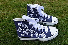 Ponožky, pančuchy, obuv - Nevesta v modrej farbe - 14453860_