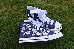 Ponožky, pančuchy, obuv - Nevesta v modrej farbe - 14453861_