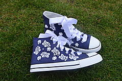 Ponožky, pančuchy, obuv - Nevesta v modrej farbe - 14453862_