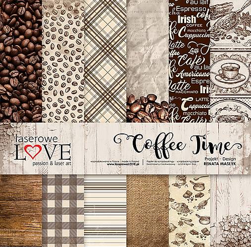  - Scrapbook papier 12x12 Coffee Time - 14455683_