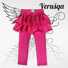 Detské oblečenie - Aurora sukňolegíny jednofarebné - 14455754_