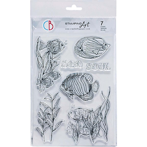 Nástroje - Pečiatky CIAO BELLA Soul of the sea - 14458931_