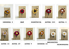 Detské doplnky - Ľanový kvietok čelenka - 14458019_