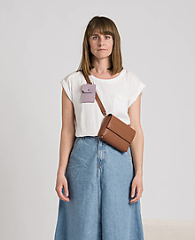 Kabelky - Waistbag Teracota - 14460829_