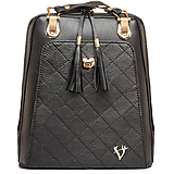 Batohy - Kožený ruksak z pravej hovädzej kože v čiernej farbe - 14461116_