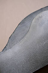 Suroviny - Zbytková koža sivá melírovaná - 14464268_
