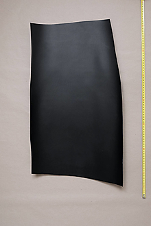 Suroviny - Zbytková hladenica čierna 2-2,5mm (kus č. 12) - 14464221_
