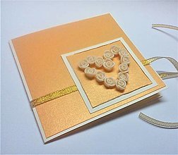 Papiernictvo - Pohľadnica ... (zlatá) svadba / zásnuby - 14469300_