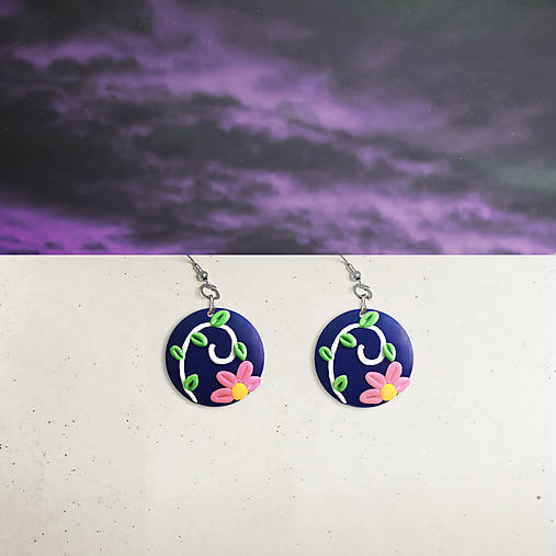 Náušnice - V tme žiarim - náušnice - 14468969_