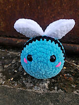 Hračky - Plyšové háčkované včielky-stredné - 14474208_