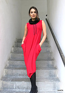 Šaty - TAMY- dlouhé šaty s kapsami - 14475960_
