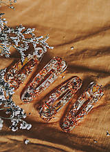 Ozdoby do vlasov - Živicové sponky  - 14481208_