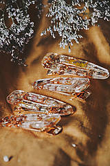 Ozdoby do vlasov - Živicové sponky  - 14481210_