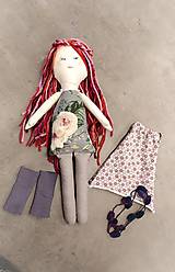 Hračky - Madlenka, textilná bábika - 14487996_