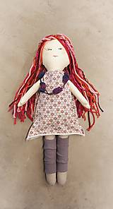 Hračky - Madlenka, textilná bábika - 14487998_