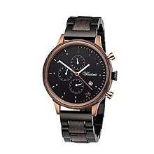 Náramky - Drevené hodinky Barista Espresso - 14488084_